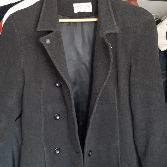 Wool Pea Coat - Picture 2 of 6